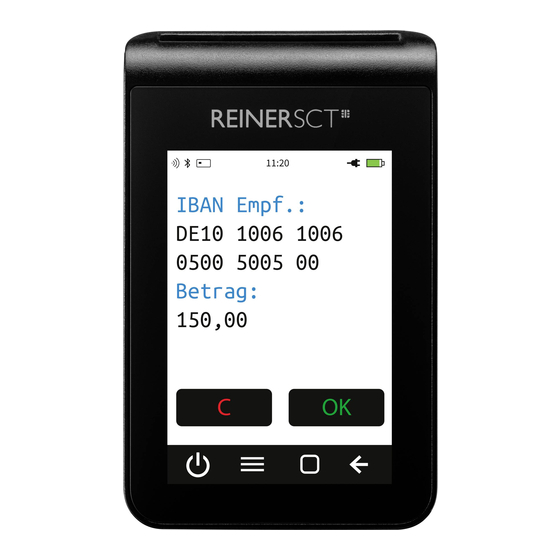 Reiner SCT tanJack deluxe Kurzanleitung