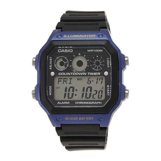 Casio 3426 Bedienungsanleitung