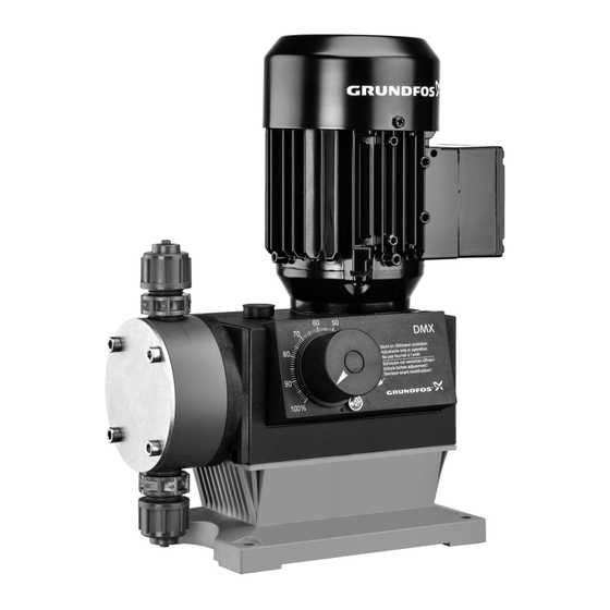 Grundfos DMX 221 Montage- Und Betriebsanleitung