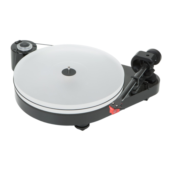 Pro-Ject Audio Systems RPM 5 "SuperPack" Bedienungsanleitung