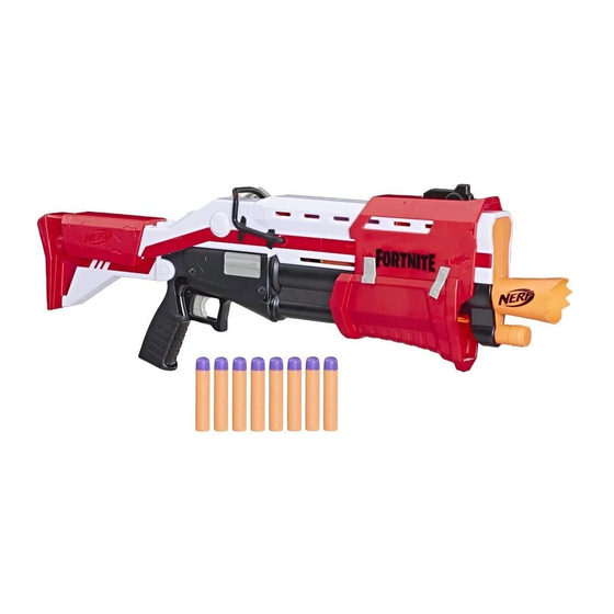 Hasbro Nerf Fortnite E7065 Bedienungsanleitung
