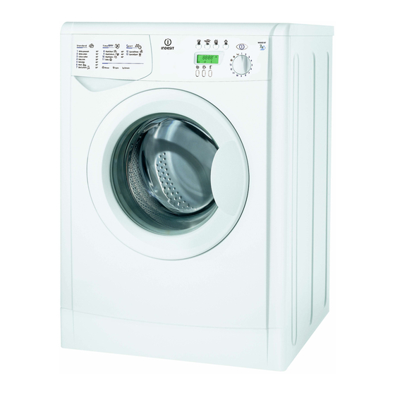 Indesit WIE 167 Bedienungsanleitungen