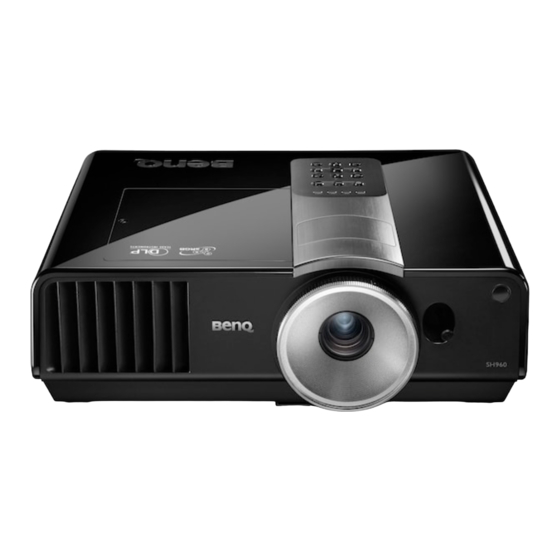 BenQ SH963 Benutzerhandbuch