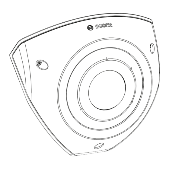 Bosch FLEXIDOME corner 7100i IR Bedienungsanleitung