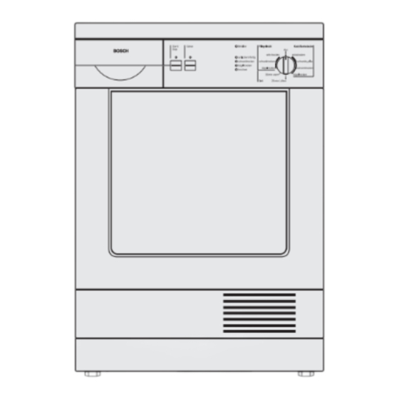 Bosch WTL6100 Gebrauchsanleitung