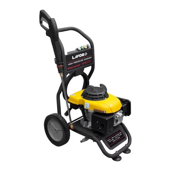 Lavorwash MARSHALL 2300 Bedienungsanleitung