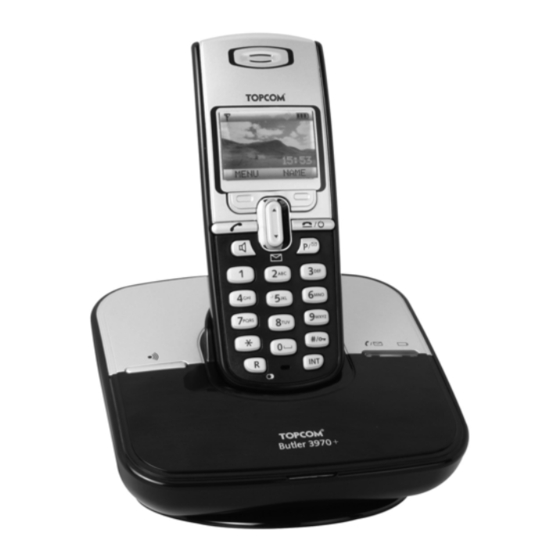 Topcom Butler 3970 Plus Gebrauchsanweisung