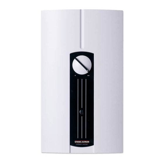 STIEBEL ELTRON DHF 13 C Gebrauchs- Und Montageanweisung