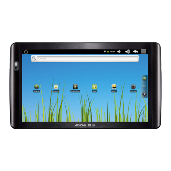 Archos Arnova 10 G2 Handbuch