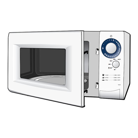 Sharp R-204E Bedienungsanleitung
