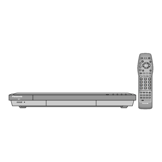 Panasonic TU-PT600E Bedienungsanleitung