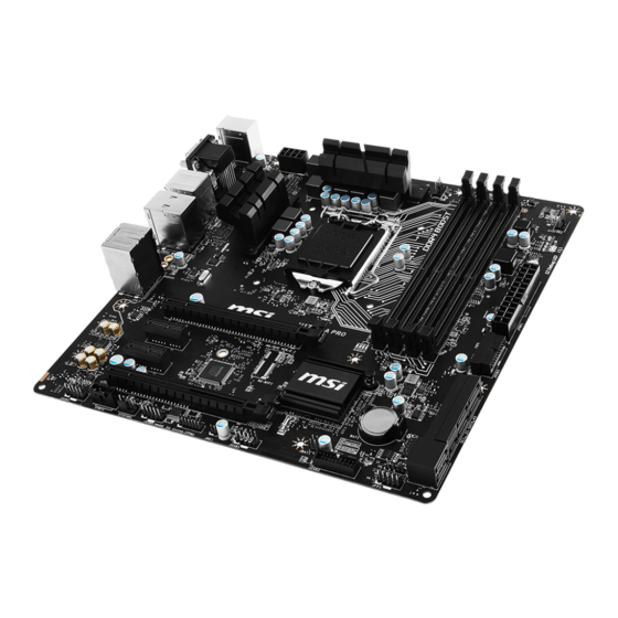 MSI H170M-A PRO Kurzanleitung