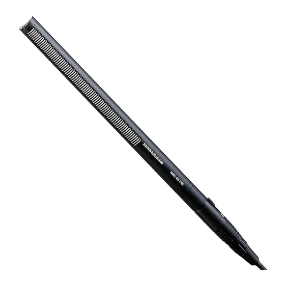 Sennheiser MKH 416 P 48 U Bedienungsanleitung