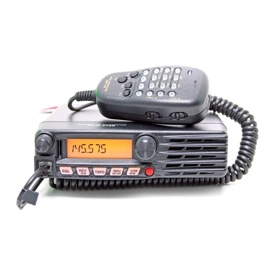 Yaesu FTM-3100E Kurzanleitung
