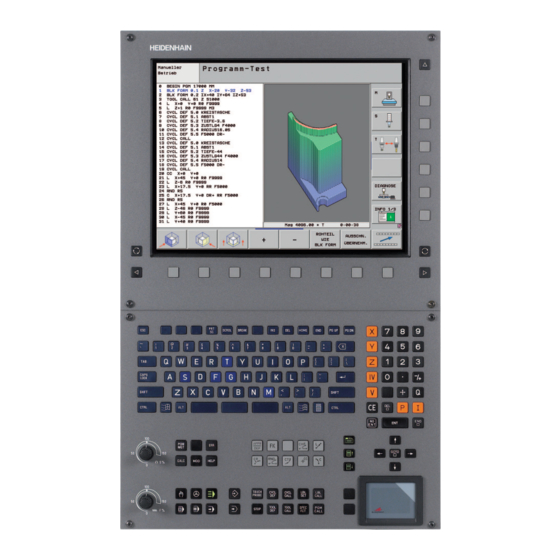 HEIDENHAIN iTNC 530 Benutzerhandbuch
