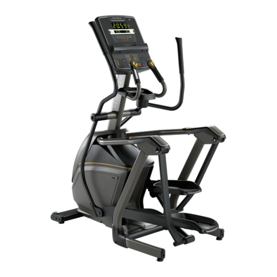Matrix LIFESTYLE ELLIPTICAL Bedienungsanleitung