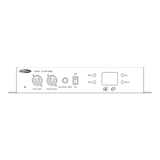 SHOWTEC Pixel Controller Bedienungsanleitung