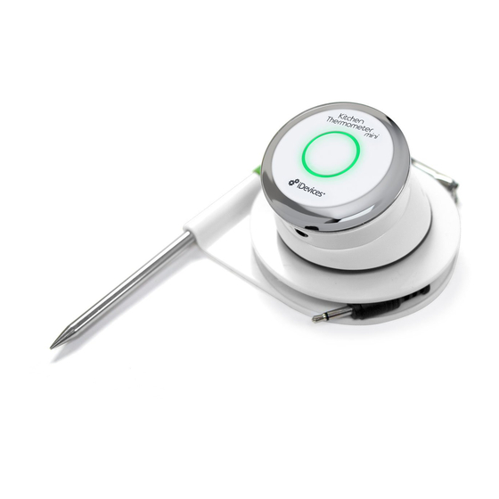 iDevices Kitchen Thermometer MINI Bedienungsanleitung