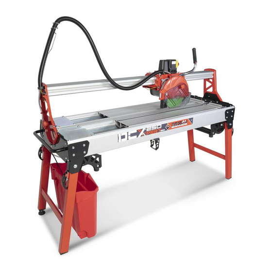 Rubi DCX-250 XPERT Bedienungsanleitung