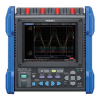 HIKOKI MEMORY HiCORDER MR8880-20 Bedienungsanleitung
