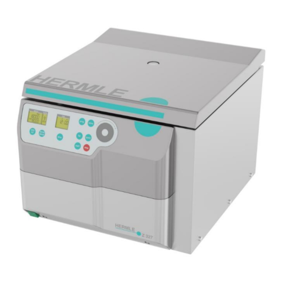 Hermle Z 327 Handbücher