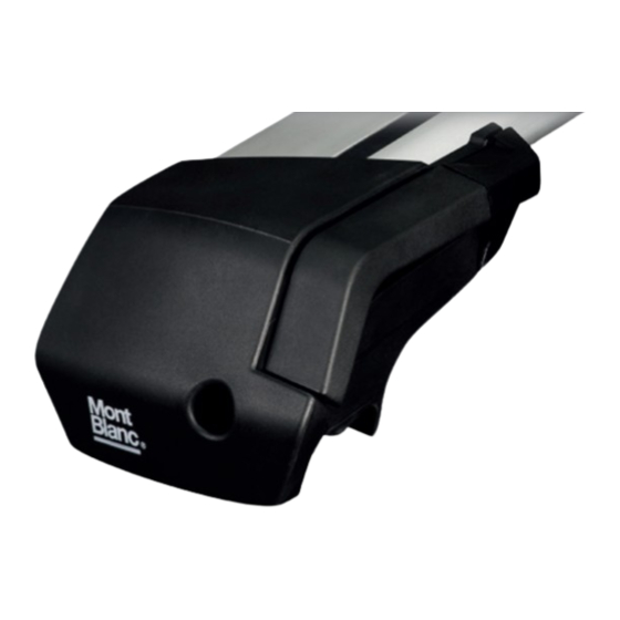 Mont Blanc Xplore RoofBar Foot Unit 7505 Montageanleitung