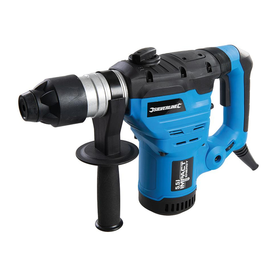 Silverline 1500W SDS Plus Drill Handbuch