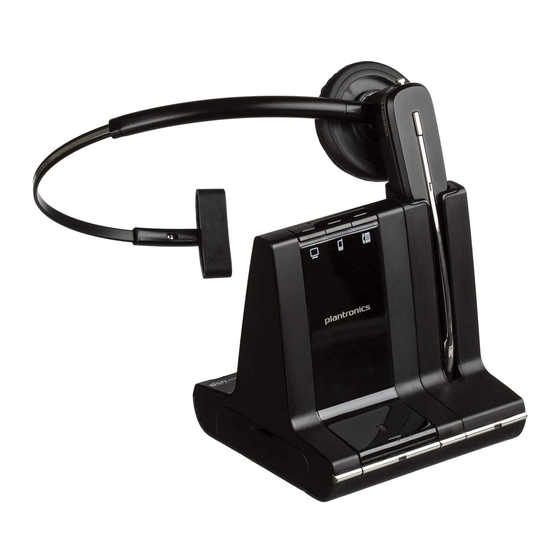 Plantronics Savi W740A Bedienungsanleitung