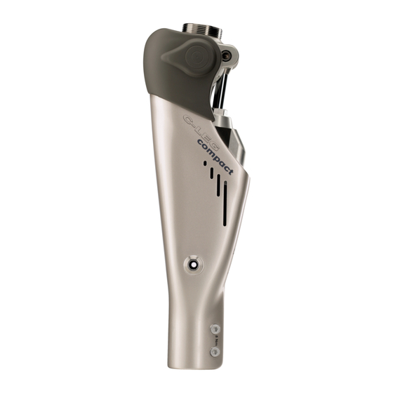 Ottobock C-Leg compact 3C96-1 Gebrauchsanweisung