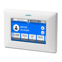 Siemens Desigo RCM 2 Bedienungsanleitung