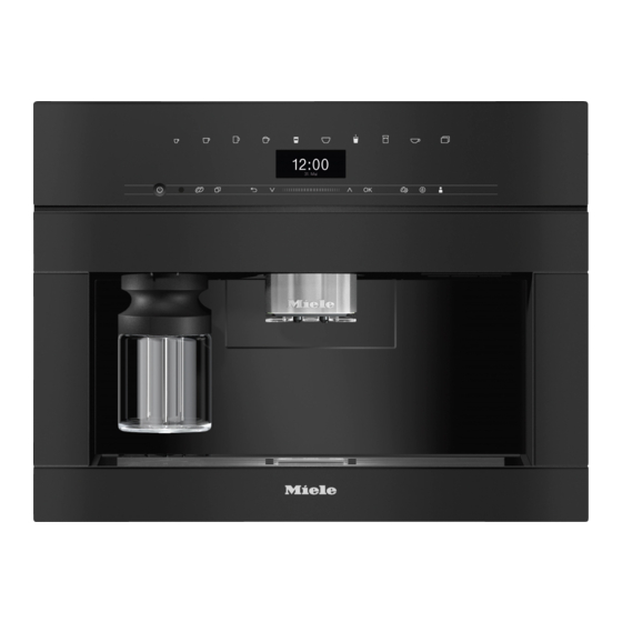 Miele CVA 7440 Gebrauchs- Und Montageanweisung