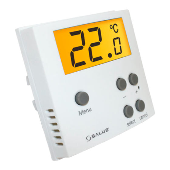 Salus Controls ERT50 UP Bedienungsanleitung