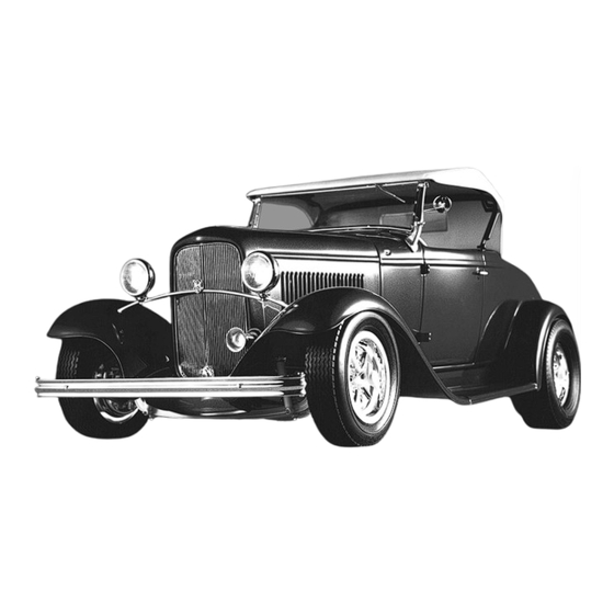 REVELL '32 Ford Street Rod Bedienungsanleitung