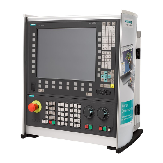 Siemens SINUMERIK Bedienhandbuch