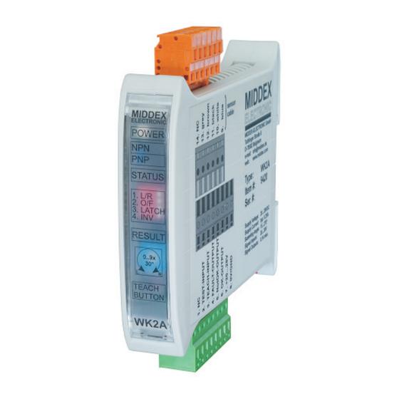 Middex Electronic WK2A Technisches Handbuch