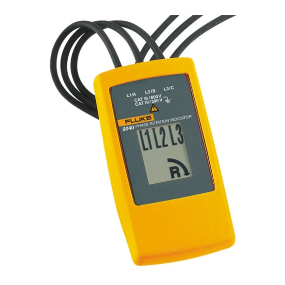 Fluke 9040 Bedienungshandbuch