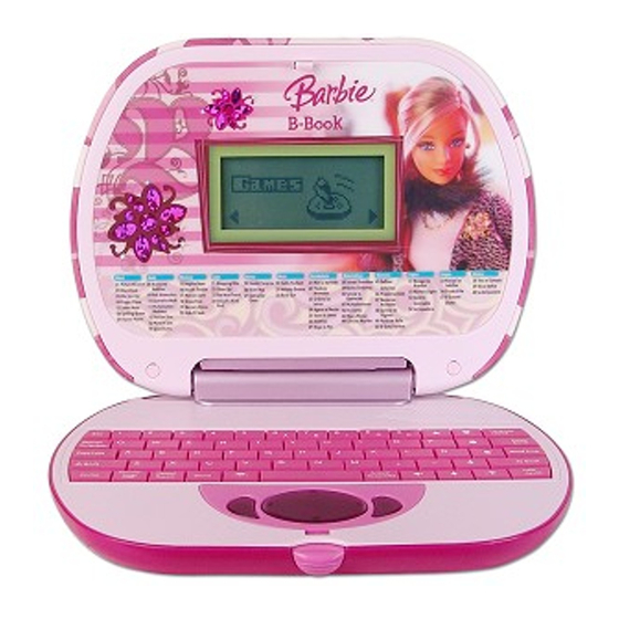 Oregon Scientific Barbie Lerncomputer Duo Bedienungsanleitung