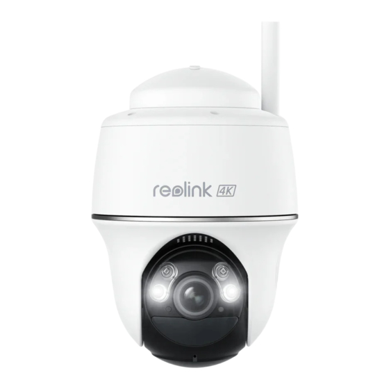 Reolink Argus PT Ultra Bedienungsanleitung