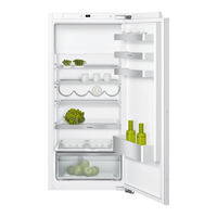 Gaggenau RT 222 102 Gebrauchsanleitung