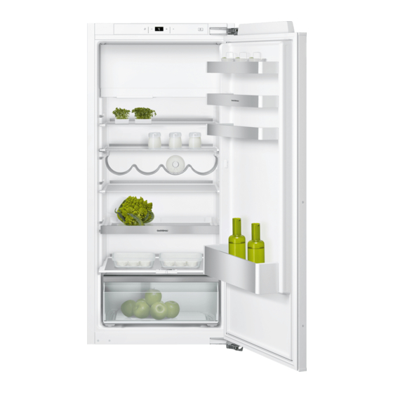 Gaggenau RT 222 102 Gebrauchsanleitung