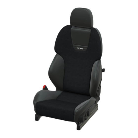 RECARO Style Gebrauchsanleitung