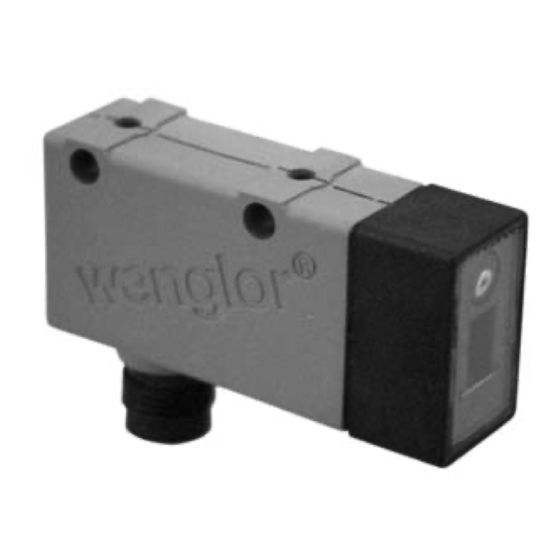 Wenglor GM 04 Bedienungsanleitung