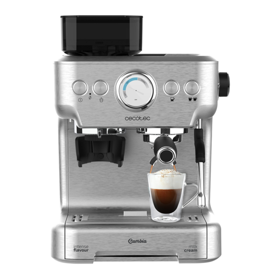 cecotec Cumbia Power Espresso 20 Barista Aromax Bedienungsanleitung