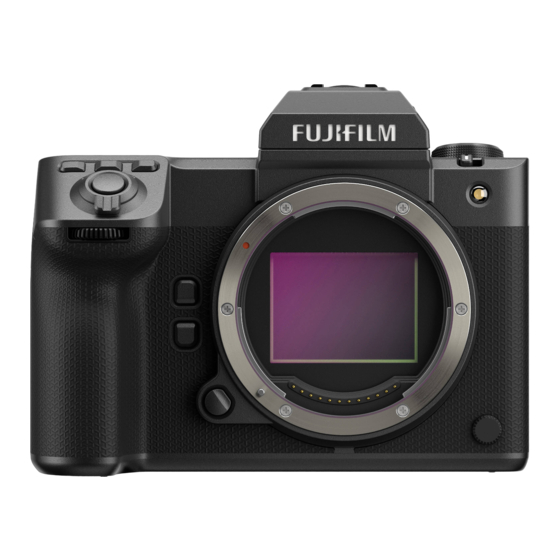 FujiFilm GFX 100II Bedienungsanleitung