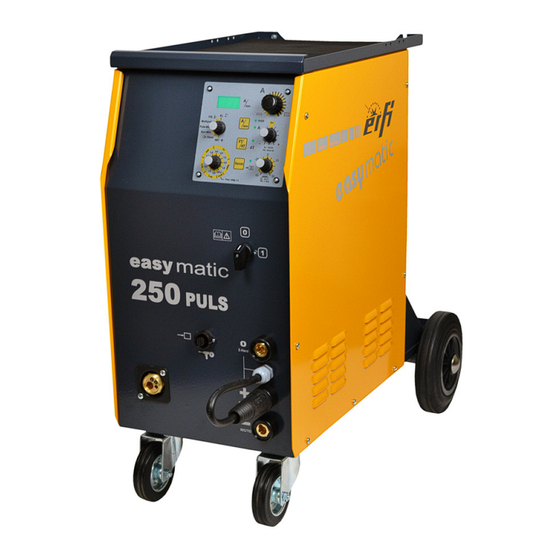 erfi easymatic 250PULS Betriebsanleitung