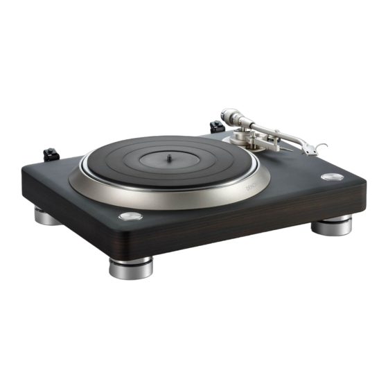 Denon DP-3000NE Schnellstartanleitung