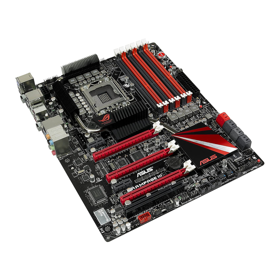 Asus Rampage III Formula Benutzerhandbuch