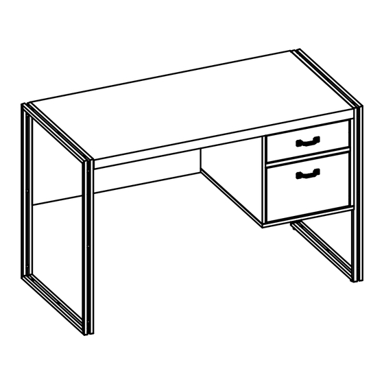 CONFORAMA ASSOR DESK Montageanleitung