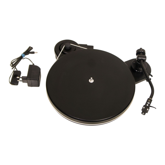 Pro-Ject Audio Systems RPM1 genie Bedienungsanleitung