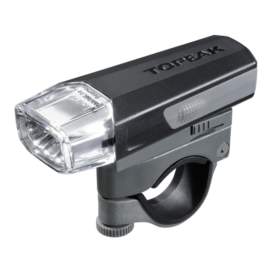 Topeak WhiteLite HP Beamer Bedienungsanleitung